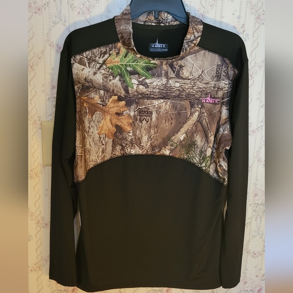 Habit Camo & Black Long Sleeve XL